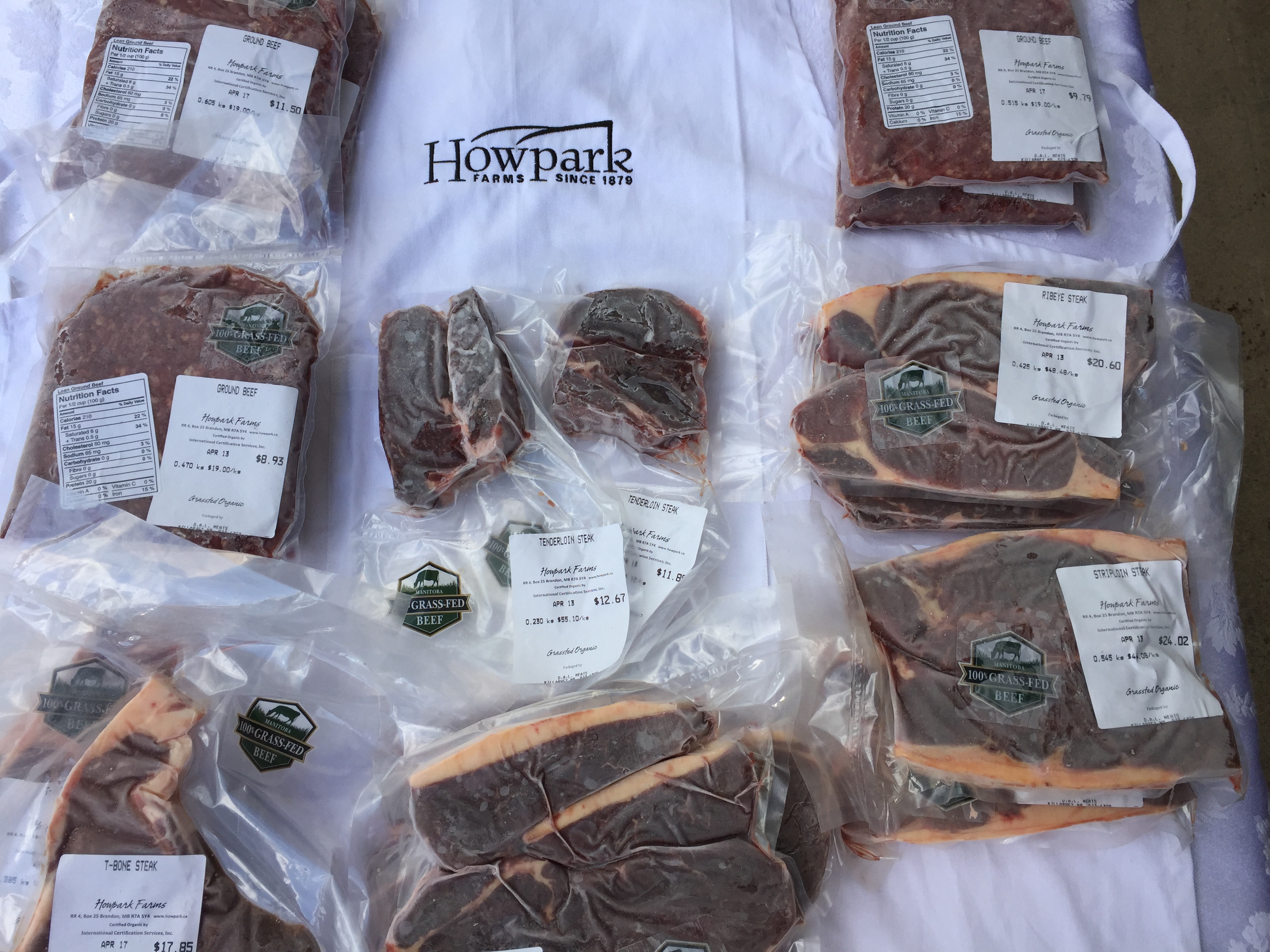 Grass-fed beef Variety Packages now available